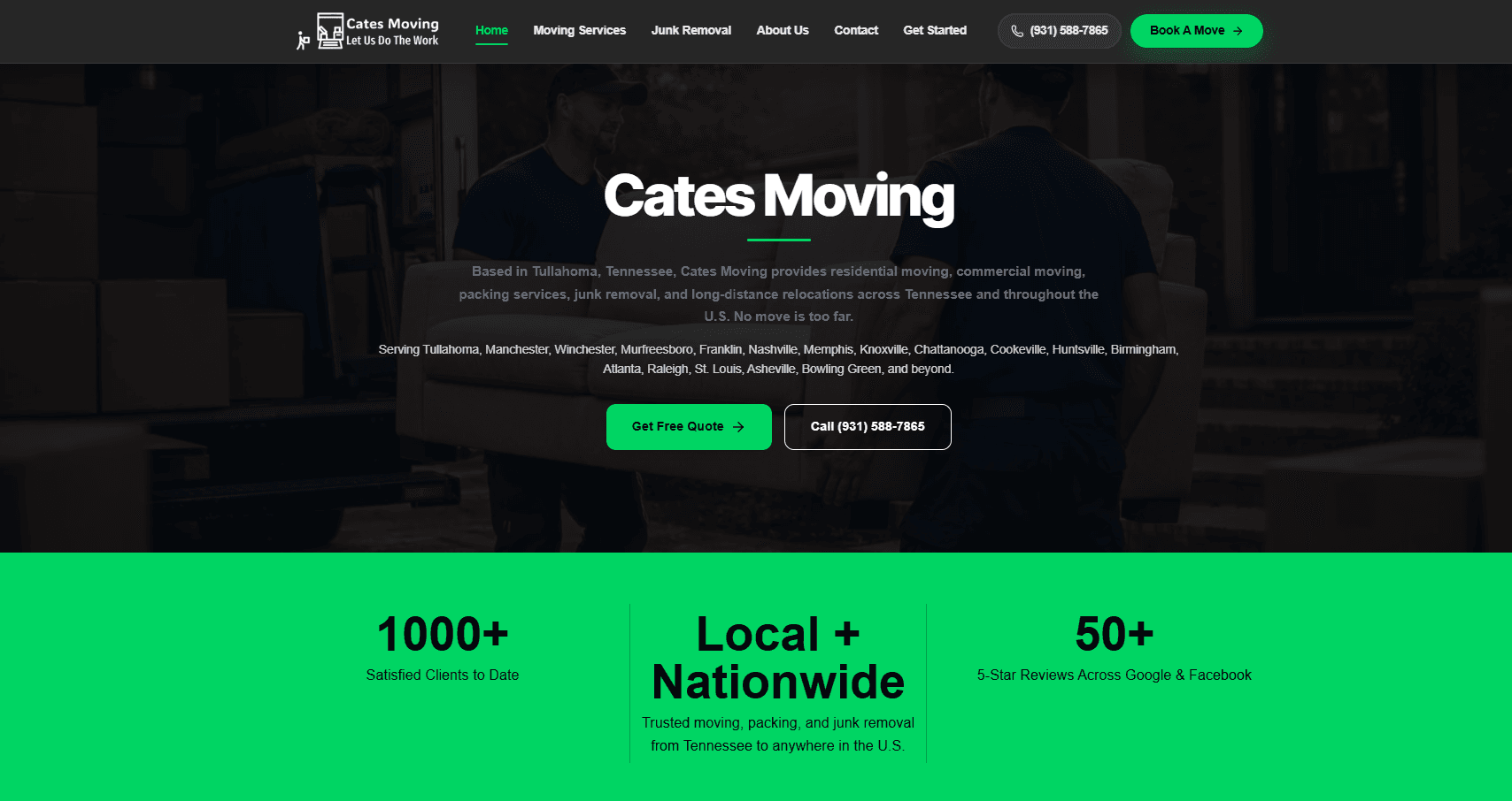 Cates Moving screenshot 1